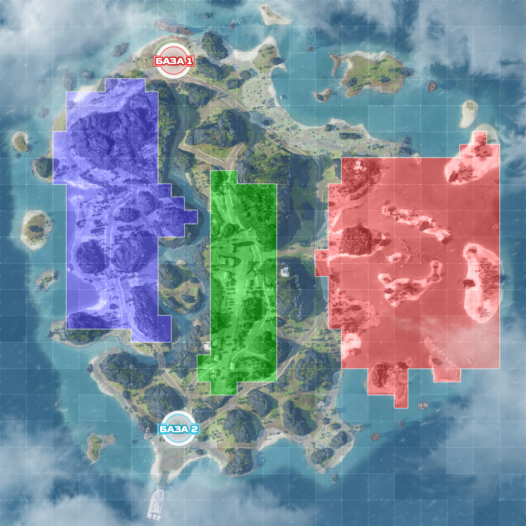 [My Little Twitter] AW Карта - Затерянный остров. 